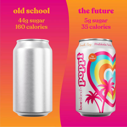 Poppi Prebiotic Soda, Punch Pop, 12 Oz, 12 Pack